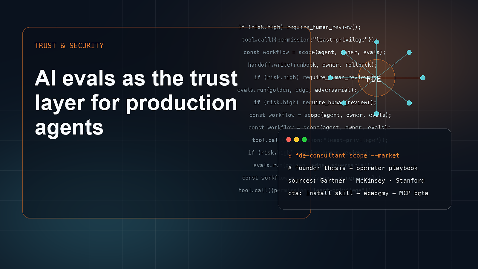 The DeepSCR protocol: separation of powers for verifiable AI engineering.